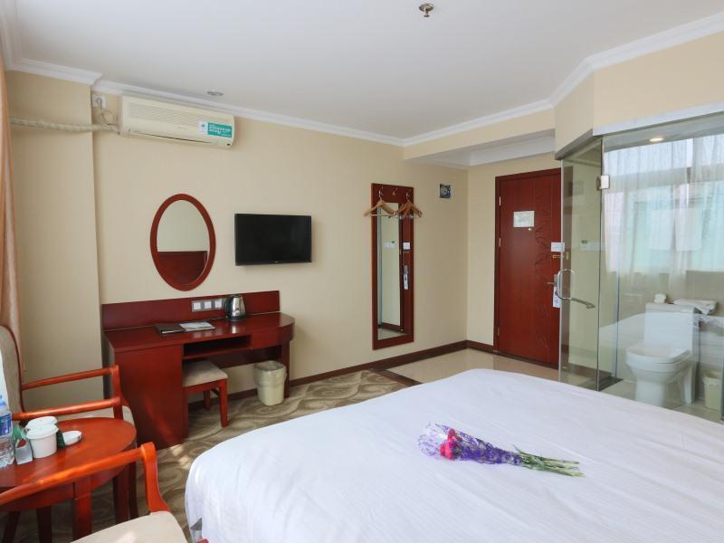 Greentree Inn Shanghai Pudong Airport Huaxia East Road Railway Station Shell Hotel מראה חיצוני תמונה
